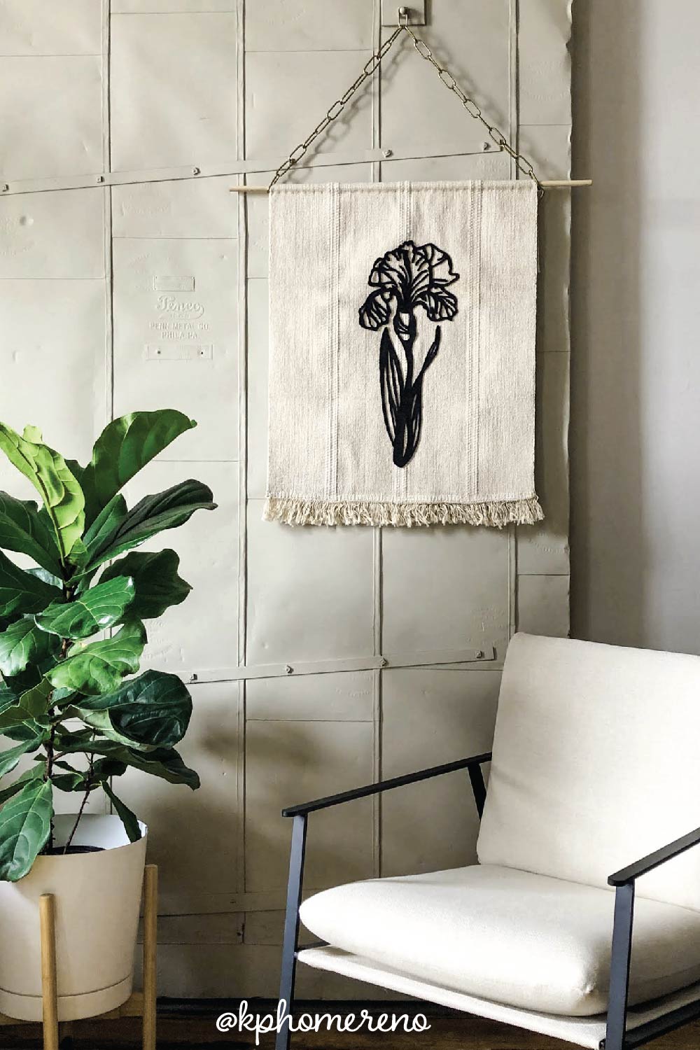 How to Make Felt Flower Banner with IKEA Rug